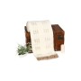 Özdilek cotton blanket 130x170 Coffee