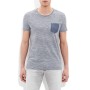 Mavi Erkek Tshirt Çizgili Lacivert Tişört Dar Kesim, 063655-23077