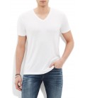 Blue V-Neck T-Shirt White 064485-620