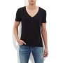 Blue Black Men's T-Shirt, Regular Cut, 064488-900