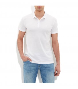 Blue Men's T-Shirt Polo Shirt White 064250-620