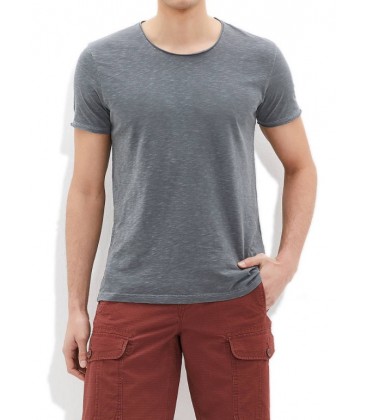 Blue Grey Men's T-Shirt Slim Fit 063504-23647