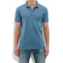 Men's Blue Polo T-Shirt Slim Fit 064491-23635