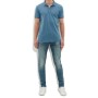 Men's Blue Polo T-Shirt Slim Fit 064491-23635