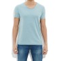 Blue Basic Men's T-Shirts Slim Fit 063023-23075
