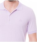 Deer Men's Pique Slim Fit T-Shirt - Light Lilac 117106102