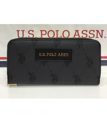 U.S. Polo Assn.Siyah Bayan Cüzdanı Usc9325