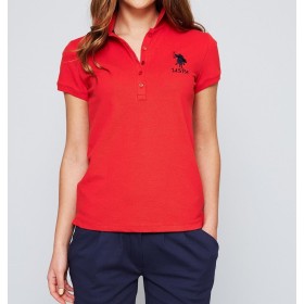 U.S. Polo Assn. T-Shirt G082SZ011.CLOVER.Red 421315