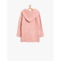 Pink cotton Hooded Cardigan 8KKG97657OT250