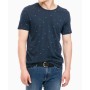 Navy Blue Printed T-Shirt 064385-24413
