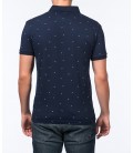 Blue men's printed T-Shirt 064380-24405