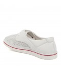 Z17I1AY63343 ladies shoes white leather Tergan