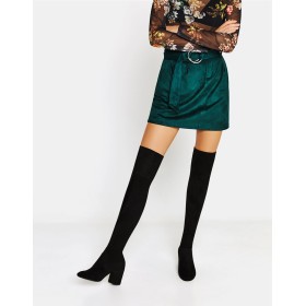 Lady Long Boots Black Bershka 5050/231/040