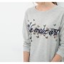 Koton Kadın Bisiklet Yakalı, Rahat Kesim, Uzun Kollu Sweatshirt  6KAL16936OK027