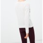 The hollow Collar cotton Sweatshirts Printed 6KAL16936OK002