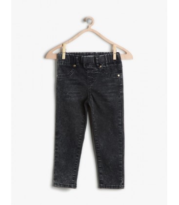 Jean trousers Kids Girl cotton 7KKG47715DDBD3