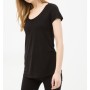 Hollow neck Cotton T-Shirt 6YAK12298YK999