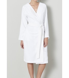Ella a white robe woman CK17YBOR01 Chakra-BKU