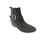 Hotiç Boots Women's Khaki Suede Half Sherina 326