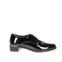 2788 Black Leather Pearl Patent Leather Women's Shoes