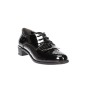 2788 Black Leather Pearl Patent Leather Women's Shoes