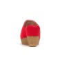 Slippers women's Red genuine leather Pierre Cardin PC-0709