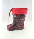 Detailed Mouse Red Children's Boots