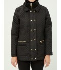 Ms. cotton zipper detail, long sleeves, Classic Fit, flat coat 7KAB27029GW999