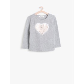 Girl Kids cotton Sweatshirt Long Sleeve T-Shirt 6KKG17356GK023