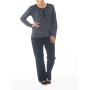 Dagi Kadın Pijama Takımı Siyah Dgk259 B0214K0260