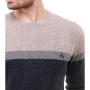 Men's Slim Fit Knitwear Deer Sweater Indigo 113401049