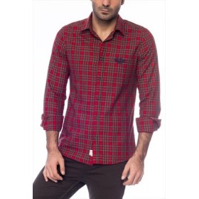 Lee Cooper men's Plaid Shirt 161 LCM 241061