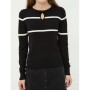 Cotton women's long sleeve Sweater, Striped Sweater 7KAL97687OT04S