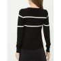 Cotton women's long sleeve Sweater, Striped Sweater 7KAL97687OT04S