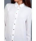 Women's cotton white shirt 7YAK66805IW001