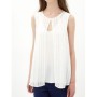 Women's Sleeveless cotton Blouse 7KAK33733EW001