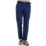 Men's Regular Fit Navy Blue Deer Pants 114203002