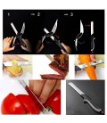 Clever Scissors Sebze ve Pizza Kesme Bıçağı