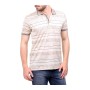 Deer Men's Polo Shirt Regular Fit T-Shirt Stone 114206041