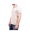Karaca Erkek Polo Yaka Regular Fit T-Shirt  Taş 114206041