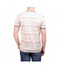 Deer Men's Polo Shirt Regular Fit T-Shirt Stone 114206041