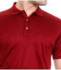 Deer Men's Regular Fit Jersey T-Shirt - Burgundy 115206003