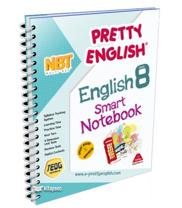 8. Sınıf Pretty English Smart Notebook - Damla Yayınevi
