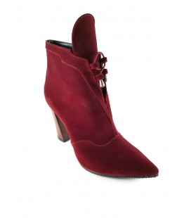 GD0015 red suede women's shoes