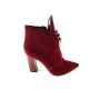 GD0015 red suede women's shoes