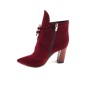 GD0015 red suede women's shoes