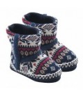 Twigy G0728 Child Home Navy Blue Shoes