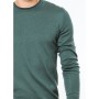 Blue Sweater | Crew Neck Sweater Forest Green 070256-21584