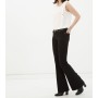 Classic Fit cotton-Arched, Flat, Normal waisted pants 6YAK47337OW999