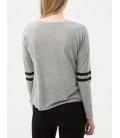 Boot cut cotton, this collared, long-sleeved T-Shirt 6YAL11475OK027